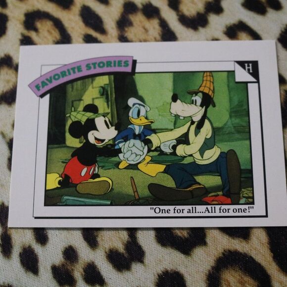 FS Lonesome Ghosts #H65 Disney Card - Picture 1 of 2